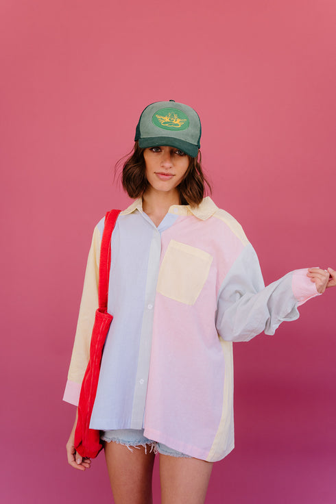 Vacay Mode Striped Top